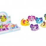 Műanyag felhúzható egér 8 cm