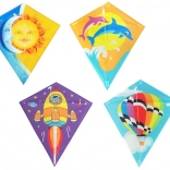 Gyémánt alakú nylon repülősárkány gyerekeknek