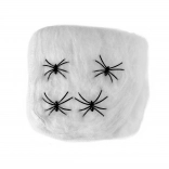 Pókhálós dísz pókokkal