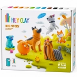 Hey Clay: Kutyák története - modellező készlet