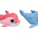 Realista megjelenésű 26 cm-es plüss delfin