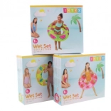 Felfújható úszógumi fogantyúkkal 107 cm