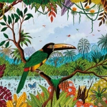 Színes Arassari Puzzle 1500 darab