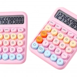 Lila irodai számológép Science Multifunkciós színes elektronikus számológép