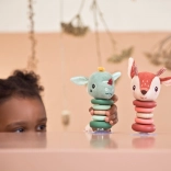 Rázkódó csörgő szarvas Stella tapadókoronggal