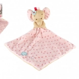 Plüss elefántka rózsaszín 25x25 cm – Rózsaszín