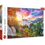 500 darabos puzzle – kilátás a neuschwansteini kastélyra, Németország TREFL