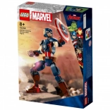 lego marvel figura captain america építéshez