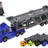 Műanyag teherszállító kamion lendkerekes meghajtással 45 cm