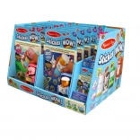 Samolepka Wow - kis állvány