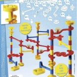 Kiga kaszkádos golyópálya 20 golyóval