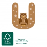 Fa betű U kicsi láb