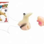 Boszorkány orr és áll ijesztő partira