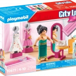 Díszdobozos szett Butik társasági divattal City Life a Playmobiltól