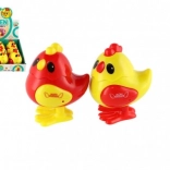 Ugráló műanyag kulcsos csibe 7 × 9 cm, 2 szín