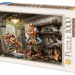 PINOKIO 1000 darabos puzzle a D-TOYS-tól