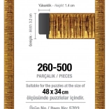 ART PUZZLE arany kirakókeret 48 × 34 cm, 500 darabos
