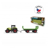 Traktor pótkocsival fény- és hanghatásokkal
