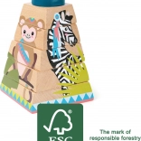 Fa rakosgató torony Jungle small foot