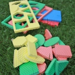 Geometriai formák habtáblákban