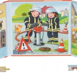 Mágneses puzzle könyv Tűzoltóság
