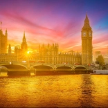 Enjoy puzzle Lángoló London 1000 darab