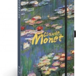 Vonalazott jegyzetfüzet NOTIQUE Claude Monet 13 × 21 cm