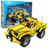 Távirányítós JEEP WRANGLER építőkészlet, LEGO-val kompatibilis, 531 elem