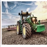 NORIMPEX gyémántfestés – traktor 30 × 40 cm