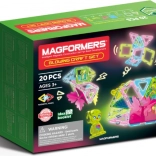 Magformers világító építőkészlet 20 darab