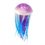 Világító medúza figura Tányérka 9 cm