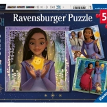 Ravensburger puzzle Disney Wish 3×49 darab
