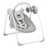 MoMi LISS dallamos hintaszék, rózsaszín maci