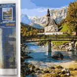 Gyémántfestés – Ramsaui templom 30 × 40 cm