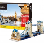 3D puzzle NATIONAL GEOGRAPHIC Tower Bridge – 120 darab