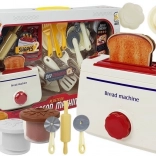 Kreatív kenyérpirító készlet gyurmával – 4 szín