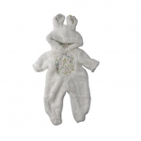 Nyuszi kezeslábas babáknak 40-43 cm