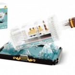 KOCO építőjáték Titanic üvegben