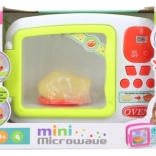 Elemes gyerek mikrohullámú sütő sült csirkével