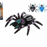 Üvegen mászó műanyag pók 8 cm