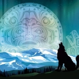 Puzzle COBBLE HILL Két farkas 500 darab