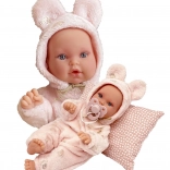 Antonio Juan Kika élethű baba kisbaba 27 cm puha testtel és mozgatható végtagokkal