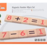 Mágneses fa számok 40 db