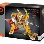 Építőkészlet iM.MASTER mechanikus harci robot, 344 darab