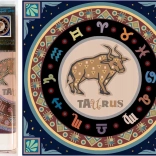 Norimpex Gyémánt festés 7D Bika jegy 30x30cm