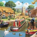 Ravensburger puzzle Nyugodt hajóút 1000 darab