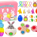 húsvéti antistressz fidget játék készlet, 29 db