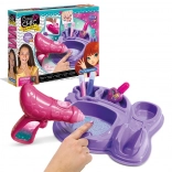 Clementoni Crazy Chic csillogó körmök – kreatív körömdíszítő készlet gyerekeknek