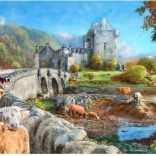 Puzzle Reggel a Skót Felföldön 1000 darab