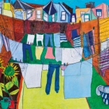 Puzzle Napi élet: Az udvaron - 1000 darabka